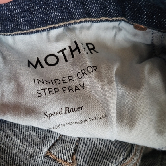 Mother Insider Crop Step Fray jeans size 25 - Picture 12 of 14